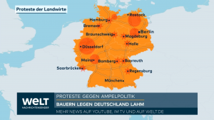 Забастовки в Германии