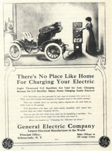 Электромобили 100 лет назад