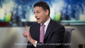 Дэвид Эйнхорн - пузырь на рынке акций уже лопнул.