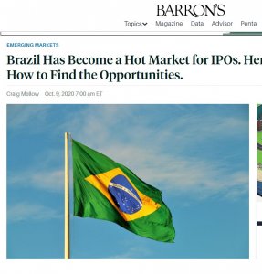 Бум бразильского IPO