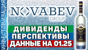 Новабев (BELU). Данные на 01.2025. Дивиденды. Перспективы.